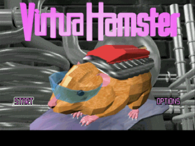 Virtua Hamster (prototype) Title Screen